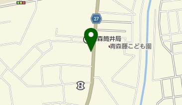 筒井接骨院の地図画像