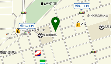 東奥保育・福祉専門学院 明和寮の地図画像