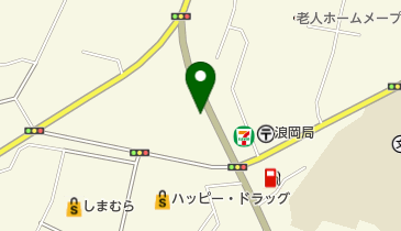 おおさき釣具店の地図画像