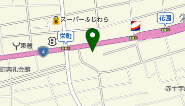 田中釣具店の地図画像
