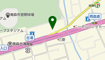 ケータイショップpipit青森店の地図画像