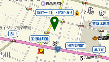 アミューズの地図画像