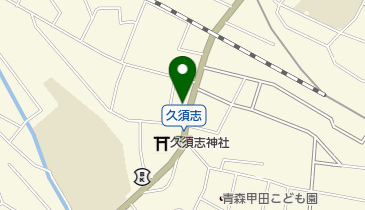 てる子美容室の地図画像