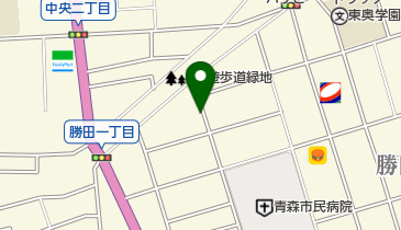 ナミ美容室の地図画像