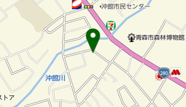 ビューティサロンKの地図画像