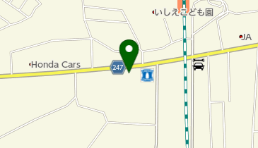 美容室Oasis21の地図画像