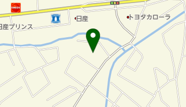美容室クィーンベルの地図画像