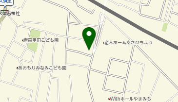 美容室ハーモニーの地図画像