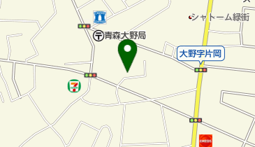 ロング美容室の地図画像