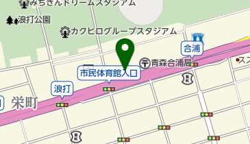 河内不動産の地図画像