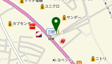 サンアクア青森サンデー青森店の地図画像