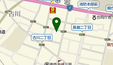 福士鯉金魚店の地図画像