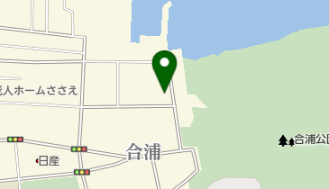 渡辺米穀店合浦販売所の地図画像