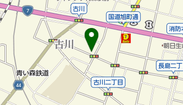 病児一時保育所の地図画像