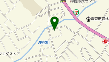 おかもと電器の地図画像