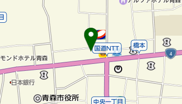 廣建青森サービスセンターの地図画像