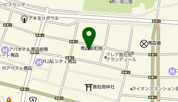 東日本建設業保証株式会社青森支店の地図画像