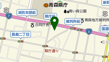 富国生命保険相互会社 青森支社の地図画像