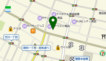キクヤメガネ しんまち本店の地図画像