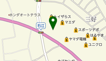 弐萬圓堂 西青森店の地図画像