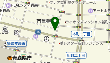 小野理容院の地図画像