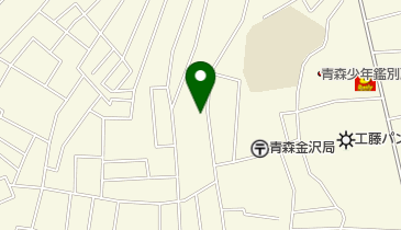 カナザワ理容院の地図画像