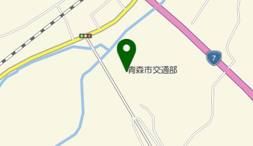 西部理容院の地図画像