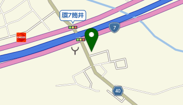 奈良理容院の地図画像