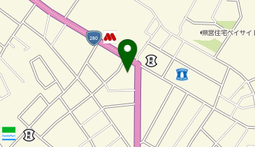 前田理容院の地図画像