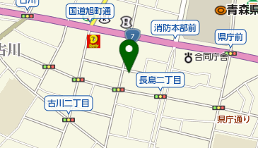 さかもと食堂の地図画像