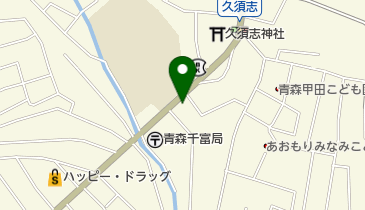 千富食堂の地図画像