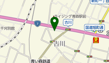 葛西そば店の地図画像