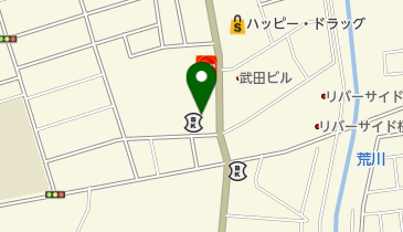 たい夢 あじさい店の地図画像