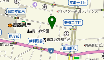 仙台入国管理局青森港出張所の地図画像