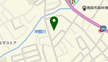 青森森林管理署の地図画像