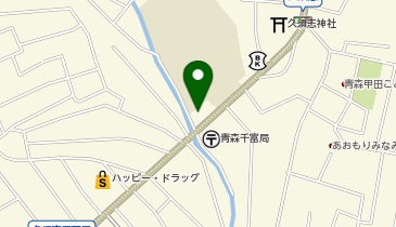 青森市役所 福祉部 久須志福祉館の地図画像