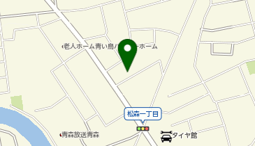 青森市役所 福祉部 佃福祉館の地図画像