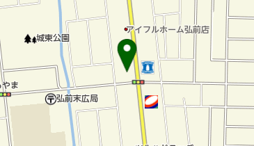 株式会社南部医理科弘前営業所の地図画像
