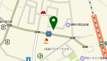 三菱電機ビルソリューションズ株式会社弘前営業所の地図画像