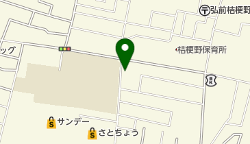 桔梗野温泉の地図画像