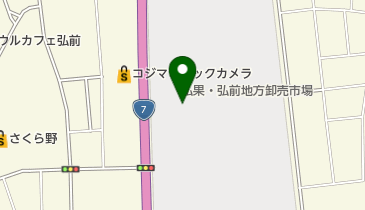 マルフジ商店の地図画像