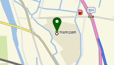 石川公民館の地図画像