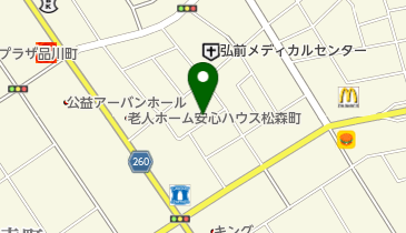 福多管楽器修理所の地図画像