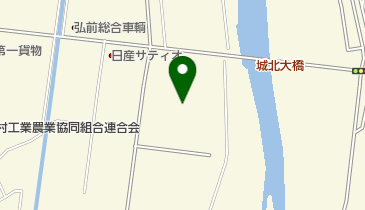 青森昭和産業株式会社弘前工場の地図画像