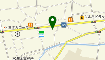 城東金物店の地図画像