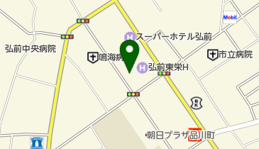 相馬クリーニング舗の地図画像