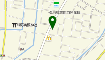 弘前ライオンズクラブの地図画像