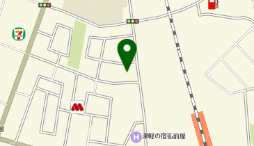 創価学会弘前文化会館の地図画像