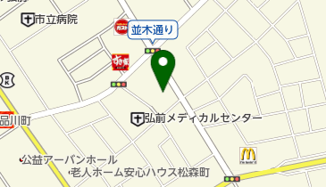 ほわいとあっぷるの地図画像