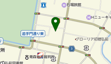 株式会社RABサービス弘前支店の地図画像